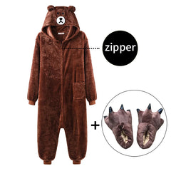 Bear Onesie Pajama Set