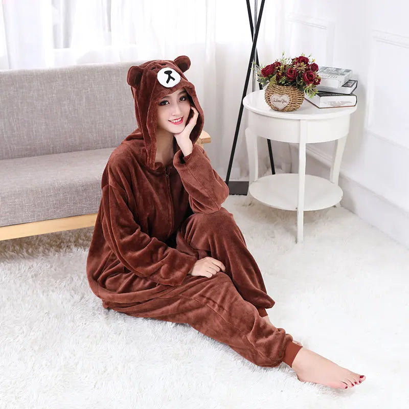 Bear Onesie Pajama Set