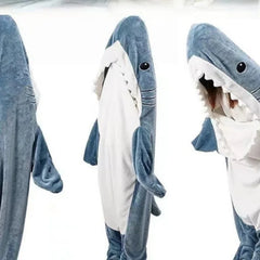 Large Size Shark Sleeping Bag Pajamas