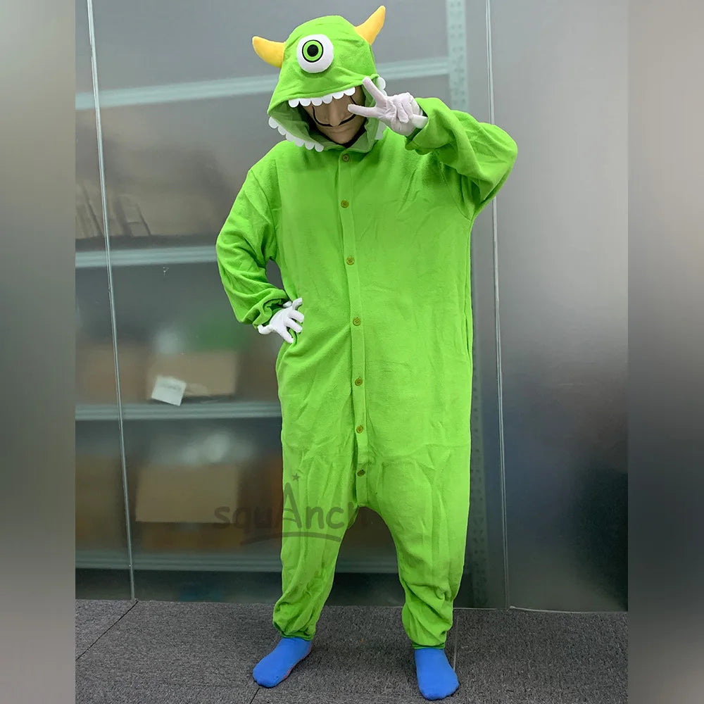 Anime Monster Kigurumi Pajama Set