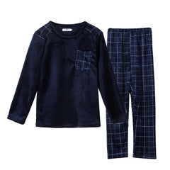 Men's Winter Flannel Pajama Set