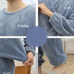 Men's Coral Fleece Pajama Set