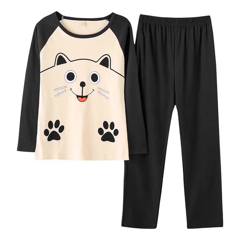 Big Size Cotton Pajama Set