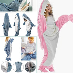Large Size Shark Sleeping Bag Pajamas